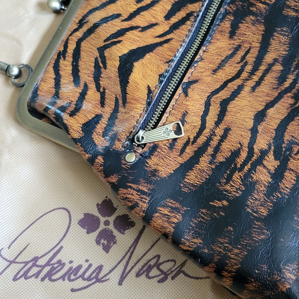 Patricia Nash Tiger Stripe Clutch